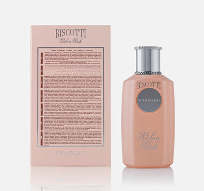 Khadlaj Biscotti Melon Misk 100ml Extrait de Parfum Spray for Women - Estilo Fresco Dubai